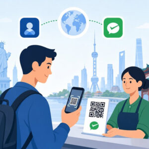 WeChat Pay y PayPal unen billeteras para ofrecer pagos instantáneos con código QR a visitantes extranjeros en China.